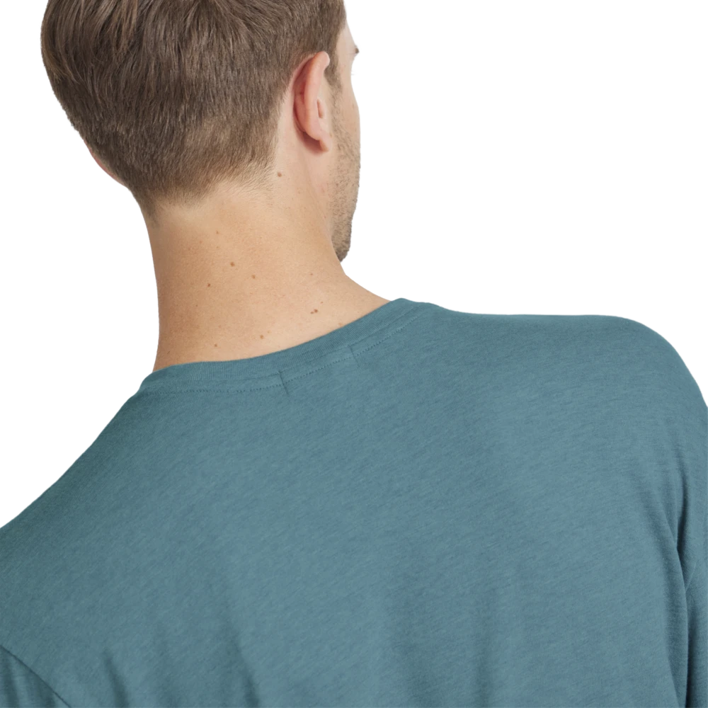 Men's Soft Merino Long Sleeve Tee - Chasm Teal 3 Men's Soft Merino Long Sleeve Tee - Chasm Teal - Image 3