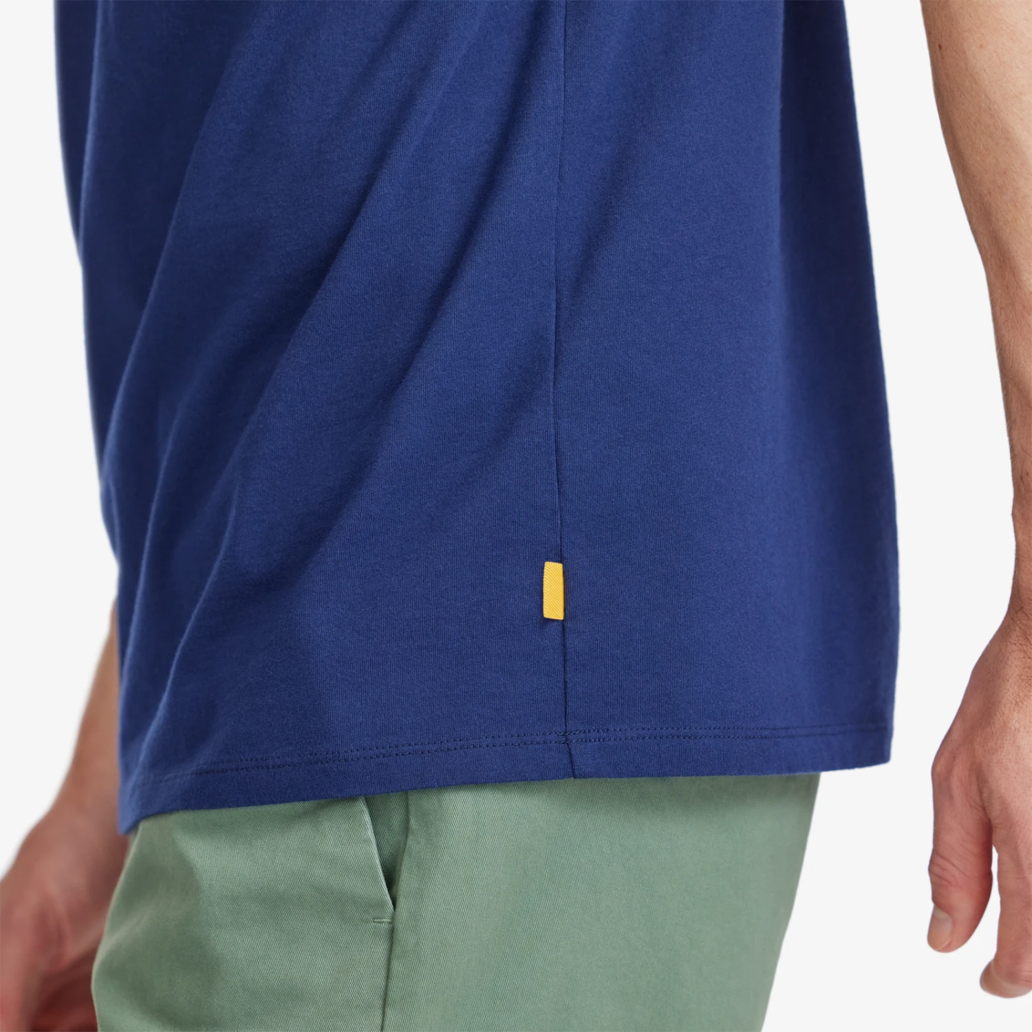 Men's Allgood Organic Cotton Tee - Logo - Deep Navy 4 Men's Allgood Organic Cotton Tee - Logo - Deep Navy - Image 4