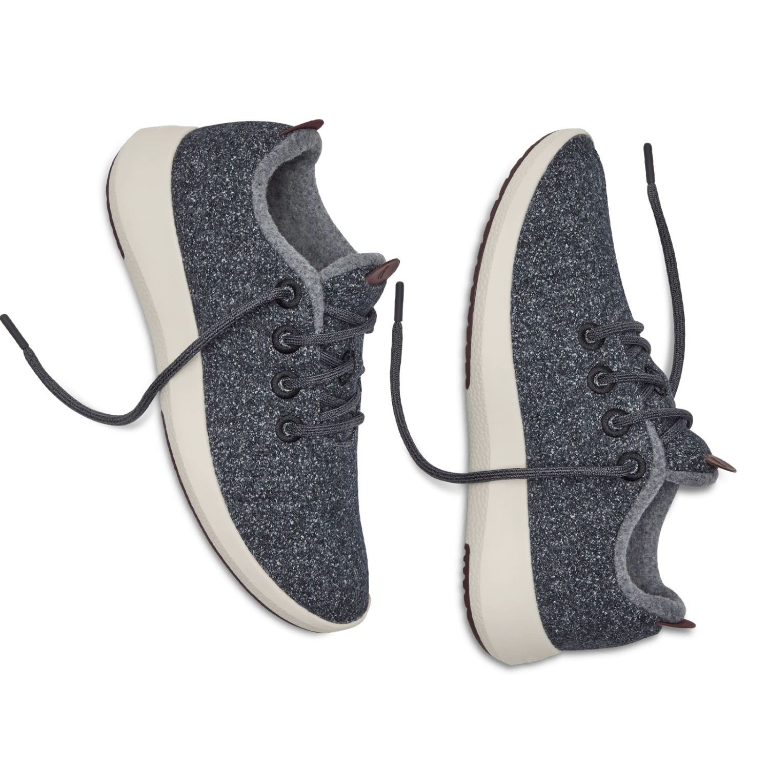 Women's Wool Runner Mizzles - Natural Grey (Cream Sole) 7 Women's Wool Runner Mizzles - Natural Grey (Cream Sole) - Image 7